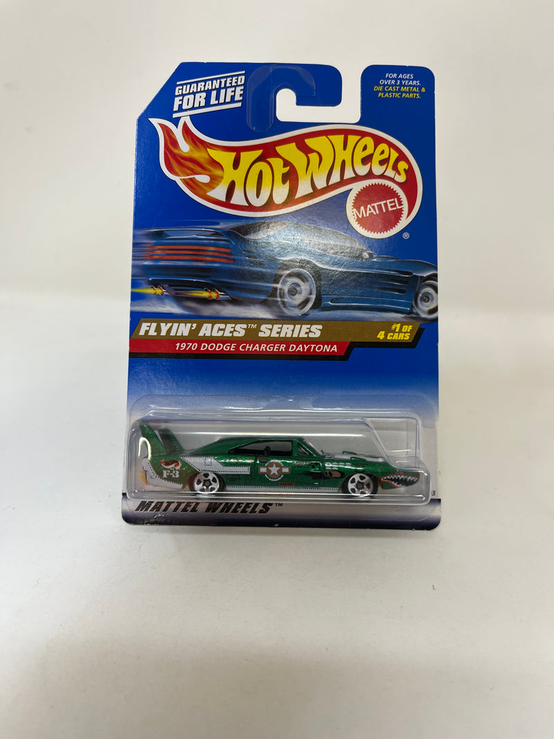 1970 Dodge Charge Daytona * Green * 1998 Hot Wheels