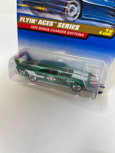 1970 Dodge Charge Daytona * Green * 1998 Hot Wheels