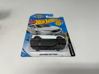 2018 Honda Civic Type R #171 * WHITE * 2019 Hot Wheels