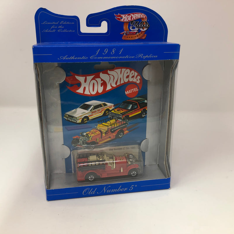 Old Number 5 * Hot Wheels Commemorative Replica 30 Years