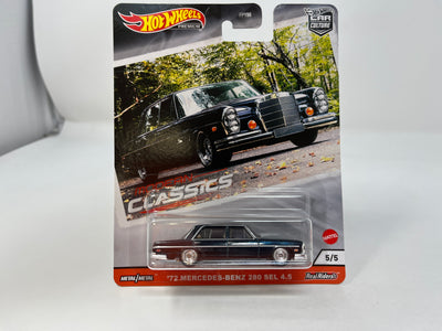 '72 Mercedes-Benz 280 SEL 4.5 * Hot Wheels Car Culture Modern Classics