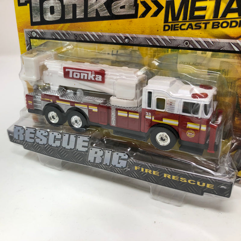 Fire Rescue Fire Truck Rescue Rig * Tonka metal diecast Bodies