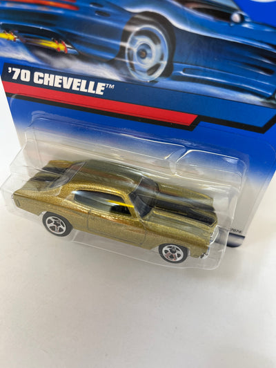 '70 Chevy Chevelle #107 * Gold * 2000 Hot Wheels