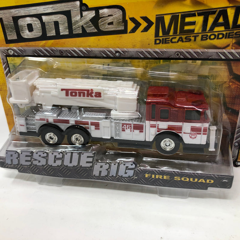 Fire Squad Fire Truck Rescue Rig * Tonka metal diecast Bodies
