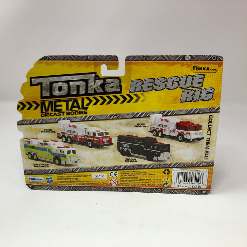 Fire Squad Fire Truck Rescue Rig * Tonka metal diecast Bodies