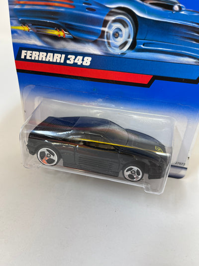 Ferrari 348 #106 * Black w/ 3sp rims * 2000 Hot Wheels