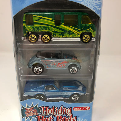 3 Pack Holiday Hot Rods * Hot Wheels Target Only