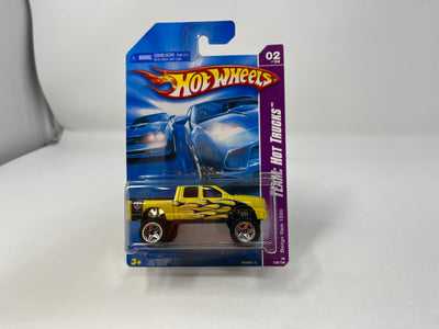 Dodge RAM 1500 #138 * YELLOW * 2008 Hot Wheels