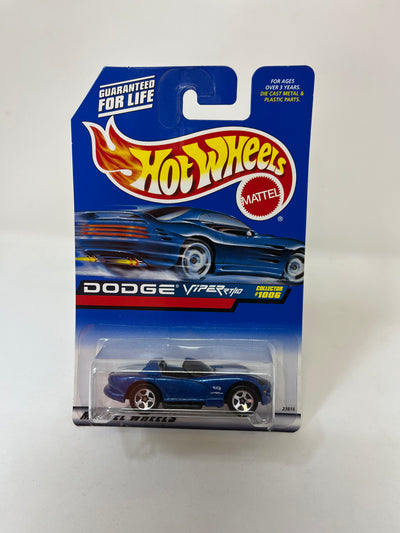 Dodge Viper RT/10 #1006 * Blue w/ 5sp Rims * 2000 Hot Wheels