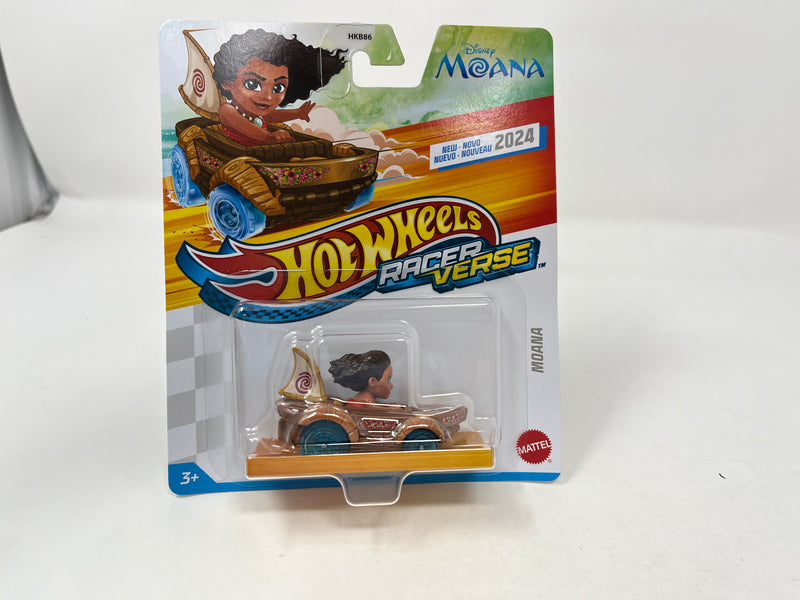 Moana Disney First Edition * 2024 Hot Wheels Racer Verse Case M