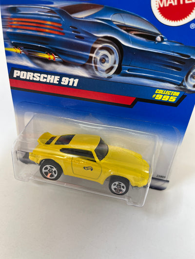 Porsche 911 #995 * Yellow w/ 5sp Rims * 1999 Hot Wheels