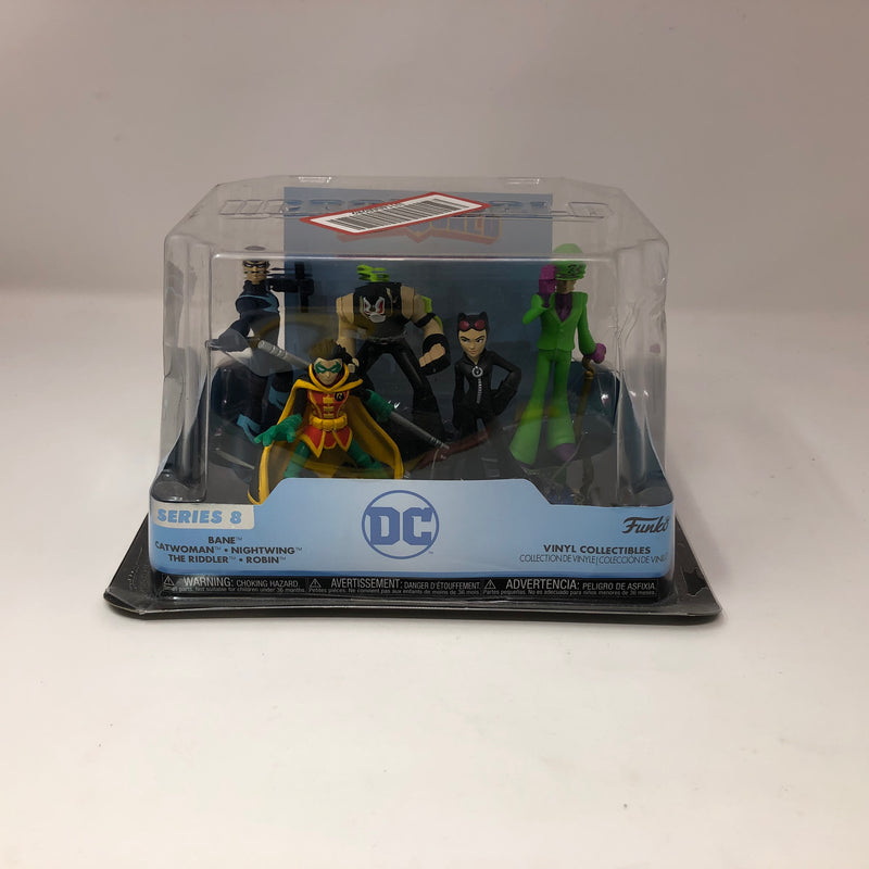DC Comics Heroworld * Funko Series 8 Ban, Catwoman, Robin, Riddler & Nightwing