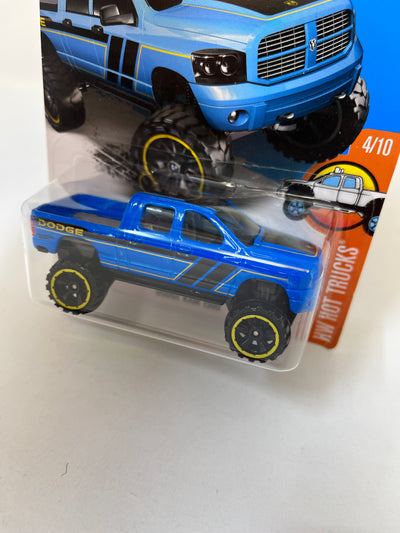 Dodge RAM 1500 #144 * Blue Walgreens Only * 2015 Hot Wheels