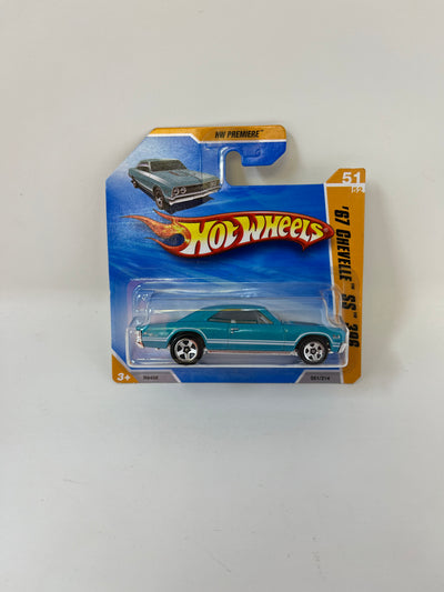 '67 Chevelle SS 396 #51 * Teal * 2010 Hot Wheels