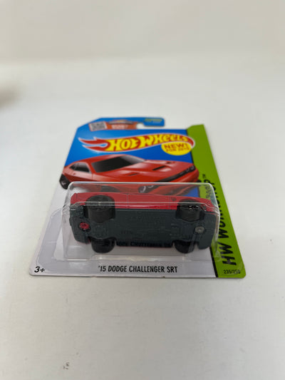 '15 Dodge Challenger SRT #235 * RED * 2015 Hot Wheels