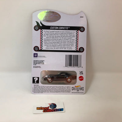 Custom Corvette * Hot Wheels Collectors RLC Redline Club