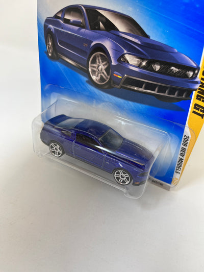 2010 Ford Mustang GT #41 * Blue * 2009 Hot Wheels