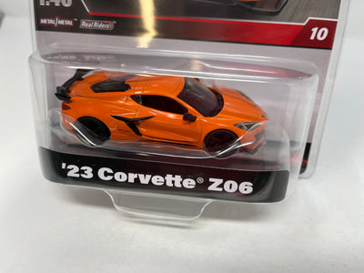 '23 Corvette Z06 #10 * ORANGE * 2024 Hot Wheels 1:43 Scale Series