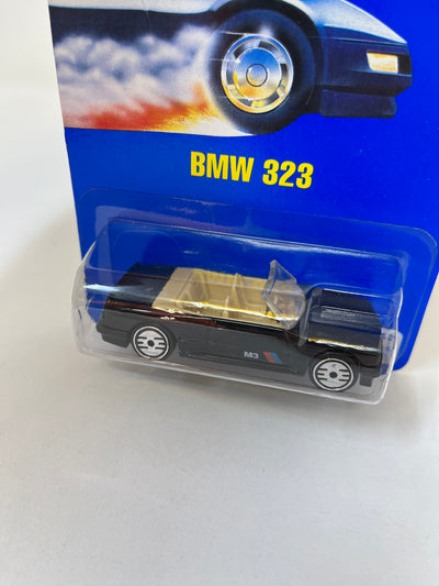 BMW 323 #150 w/ UH Rims * Hot Wheels Blue Card