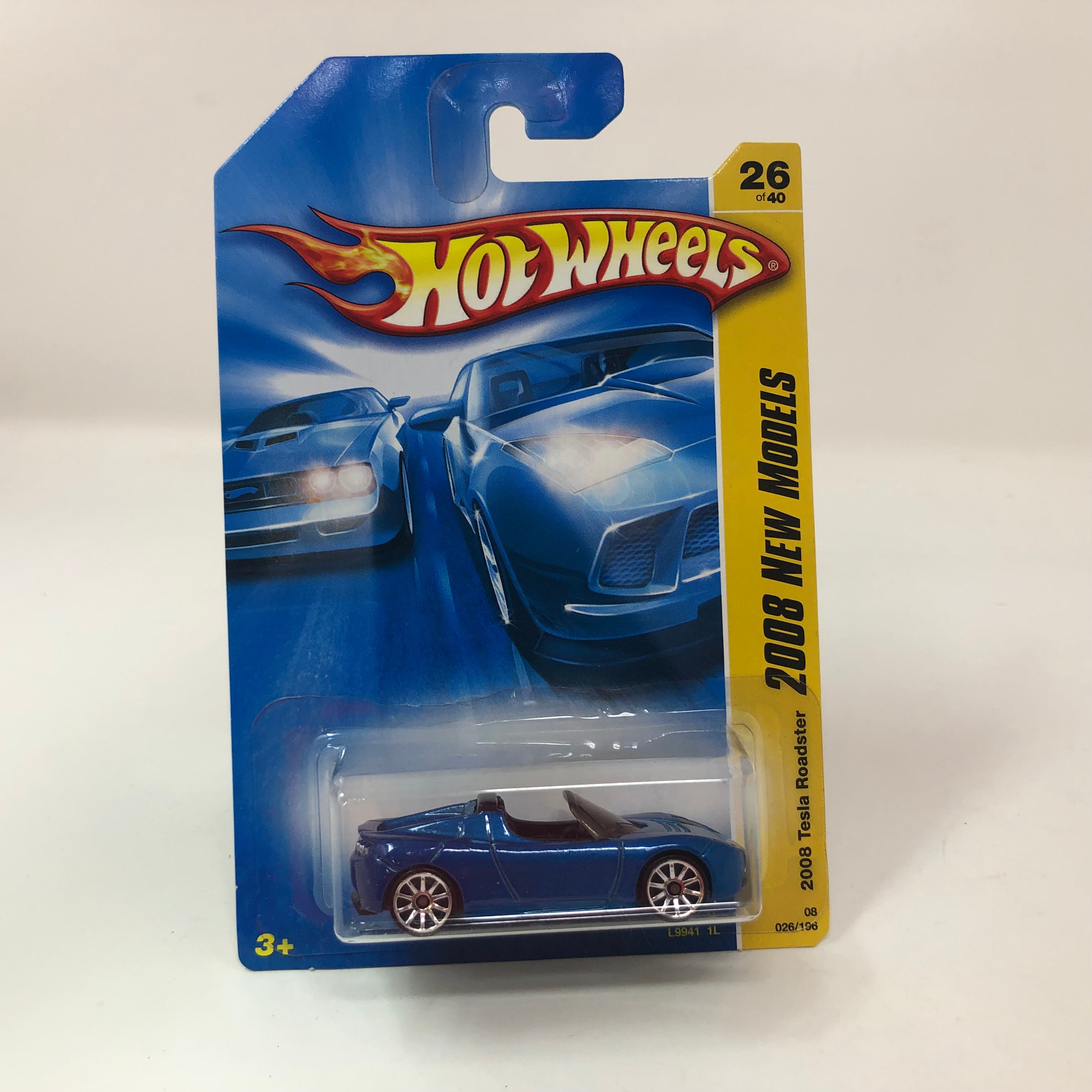 2008 Tesla Roadster #26 * Blue * 2008 Hot Wheels – Wheelcollectors LLC