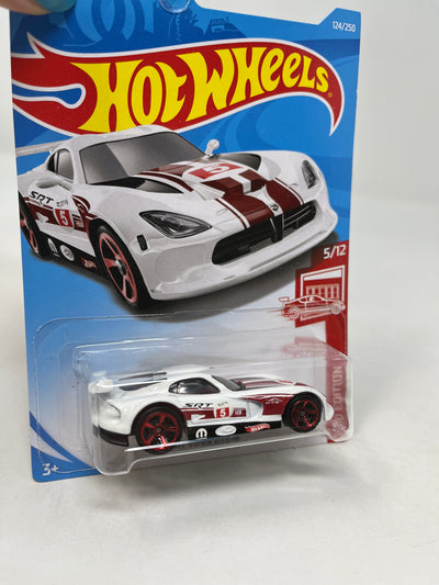 SRT Viper GTs-R #124 * 2019 Hot Wheels * White * Target Red Edition Series