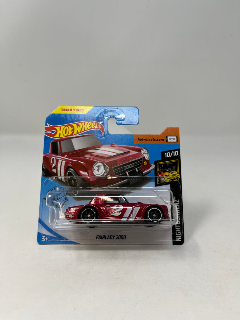 Fairlady 2000 * RED * 2019 Hot Wheels Short Card