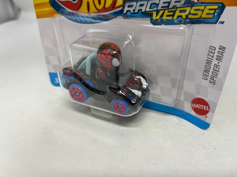 Venomized Spider-Man Marvel * 2025 Hot Wheels Racer Verse Case E * BAD CARD