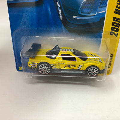 Acura NSX #11 * Yellow * 2008 Hot Wheels