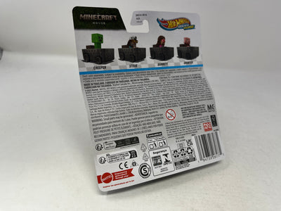 Steve * Minecraft Movie * 2025 Hot Wheels Racer Verse Case E * BAD CARD