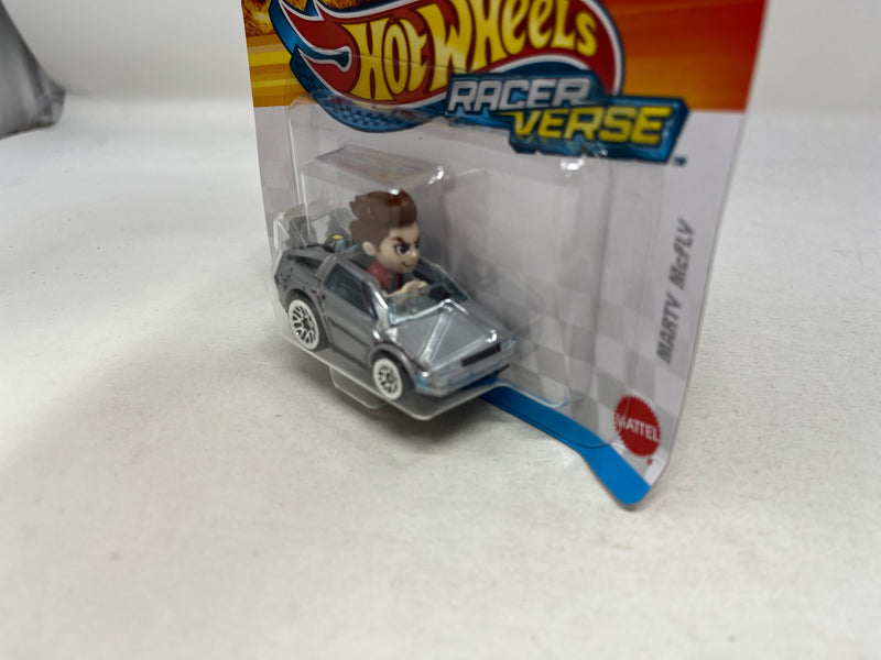 Marty McFly Back to the Future * 2025 Hot Wheels Racer Verse Case E * BAD CARD