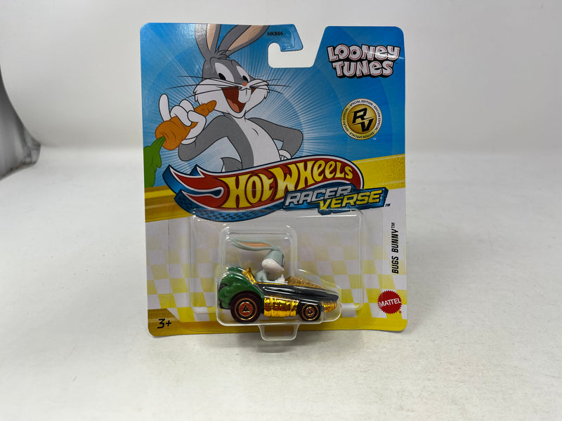 CHASE * Bugs Bunny Looney Tunes * 2025 Hot Wheels Racer Verse Case E * BAD CARD
