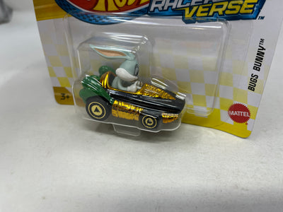 CHASE * Bugs Bunny Looney Tunes * 2025 Hot Wheels Racer Verse Case E * BAD CARD