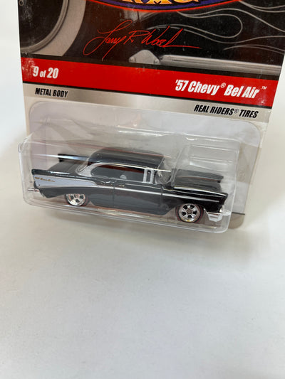 '57 Chevy Bel Air #9 * Black * Hot Wheels Larry's Garage