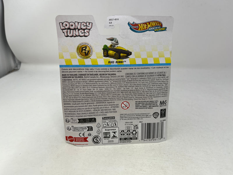 CHASE * Bugs Bunny Looney Tunes * 2025 Hot Wheels Racer Verse Case E * BAD CARD