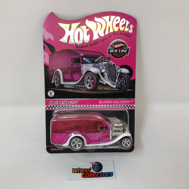 Blown Delivery Pink Party Car * Hot Wheels RLC Red Line Club