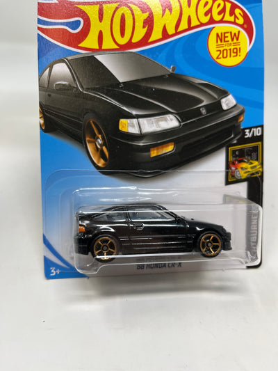 '88 Honda CR-X #49 * BLACK * 2019 Hot Wheels