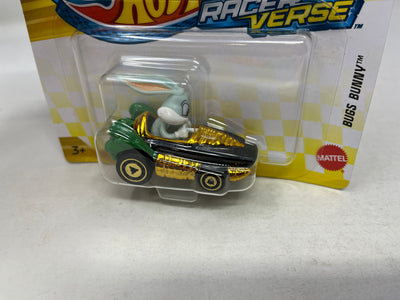 CHASE * Bugs Bunny Looney Tunes * 2025 Hot Wheels Racer Verse Case E * BAD CARD