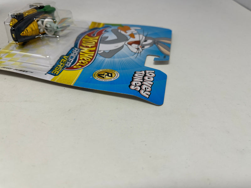 CHASE * Bugs Bunny Looney Tunes * 2025 Hot Wheels Racer Verse Case E * BAD CARD