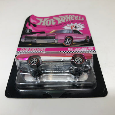 Custom Eldorado Pink Party Car * Hot Wheels RLC Red Line Club