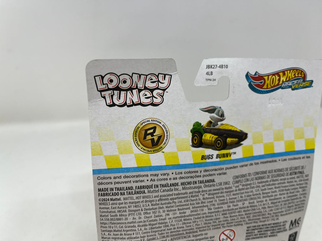 CHASE Bugs Bunny Looney Tunes 2025 Hot Wheels Racer Verse Case
