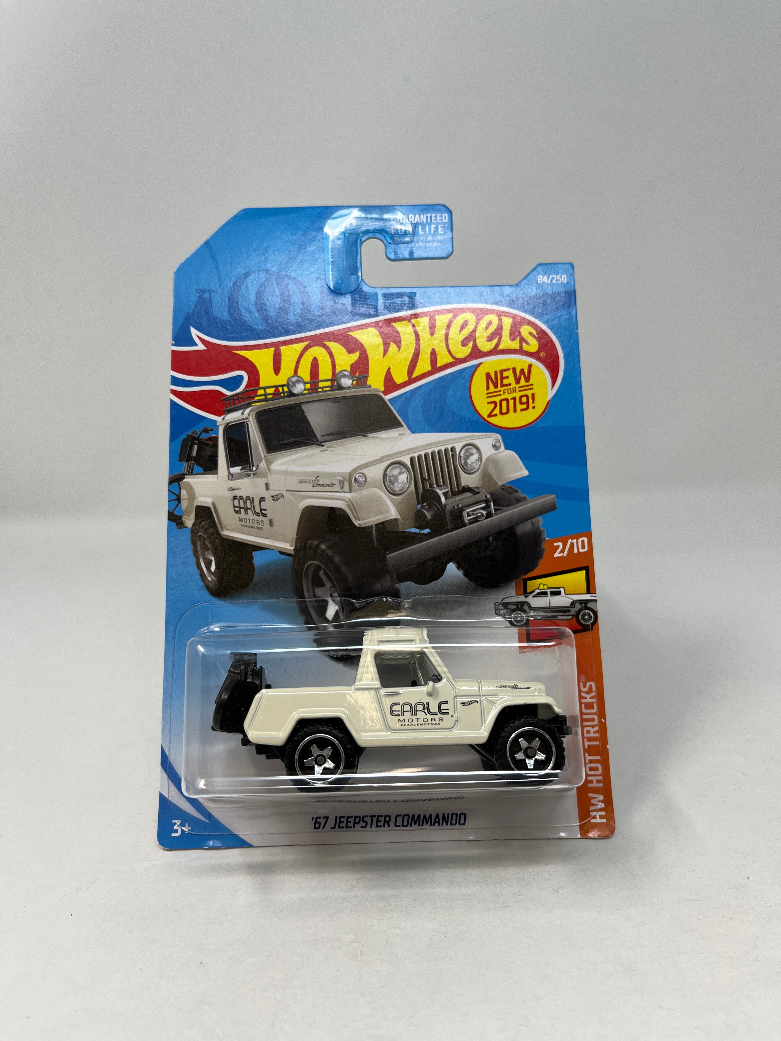 '67 Jeepster Commando #84 * 2019 Hot Wheels * White – Wheelcollectors LLC