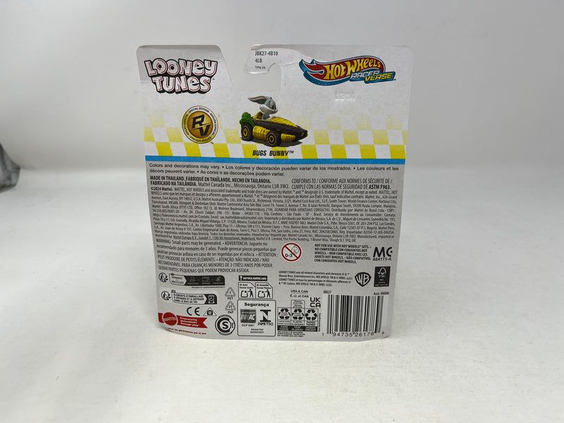 CHASE * Bugs Bunny Looney Tunes * 2025 Hot Wheels Racer Verse Case E * BAD CARD