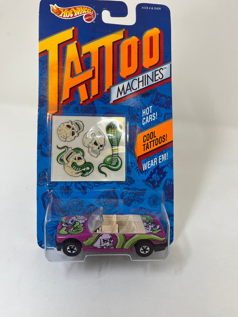 Skull Rider BMW * 1992 Hot Wheels Tattoo Machines