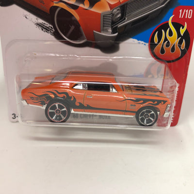 '68 Chevy Nova #61 * Orange * 2017 Hot Wheels