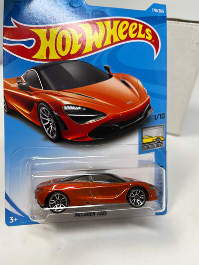 McLaren 720S #178 * Orange * 2018 Hot Wheels