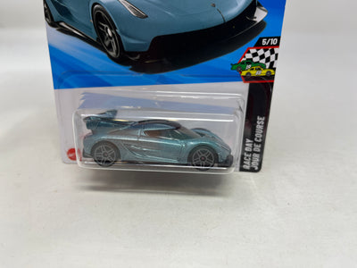 2020 Koenigsegg Jesko #125 * Aqua * 2025 Hot Wheels  NEW! N Case
