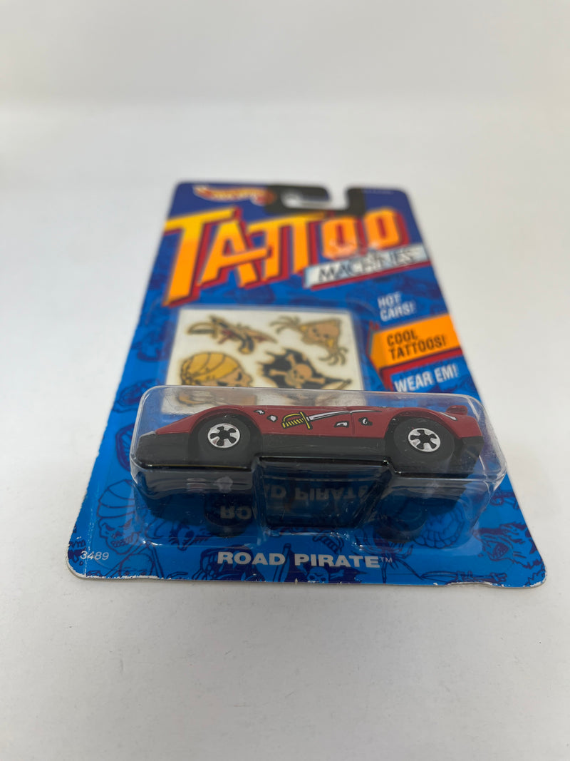 Road Pirate * 1992 Hot Wheels Tattoo Machines