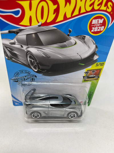 2020 Koenigsegg Jesko #228 * Silver * 2020 Hot Wheels Basic