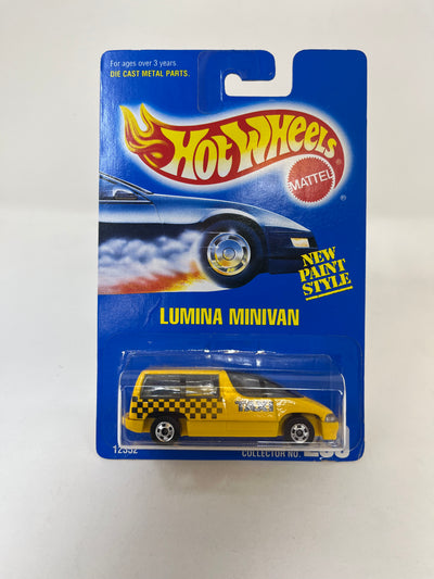 Lumina Minivan #259 * Yellow * Hot Wheels Blue Card