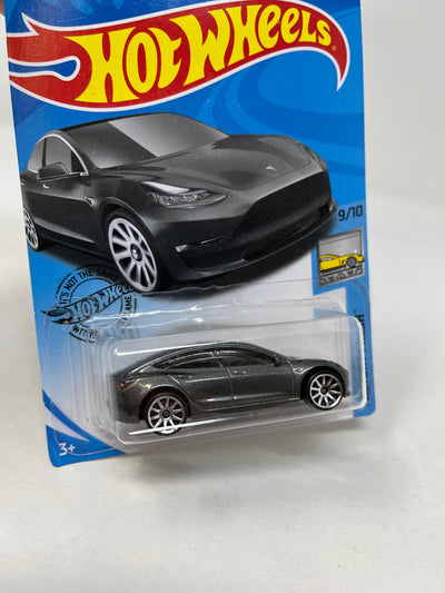 Tesla Model 3 #112 * Grey * 2020 Hot Wheels